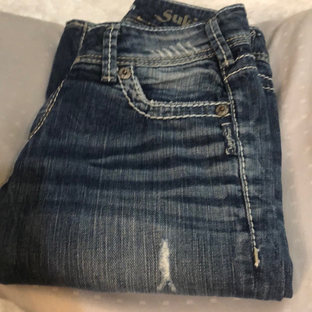 Silver jeans